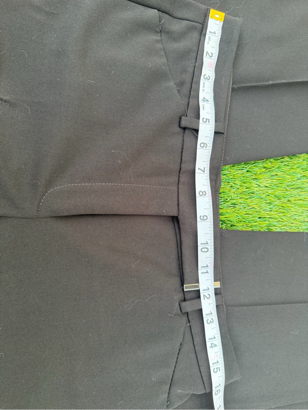 WHBM Black Dress Pants - Classic Tailored Trousers Mid Rise Boot Cut 30” inseam - Picture 4 of 8